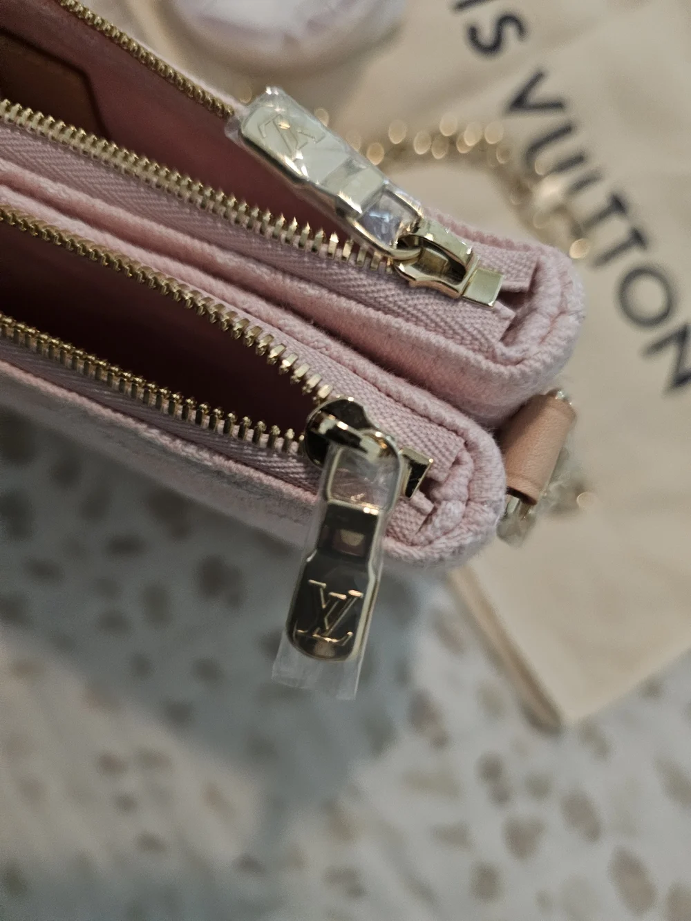 Louis Vuitton soft pink